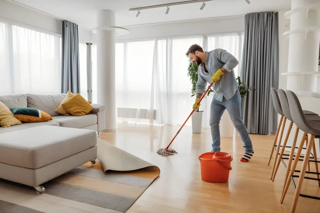 Professional home cleaning service in Dubai for villas and apartments