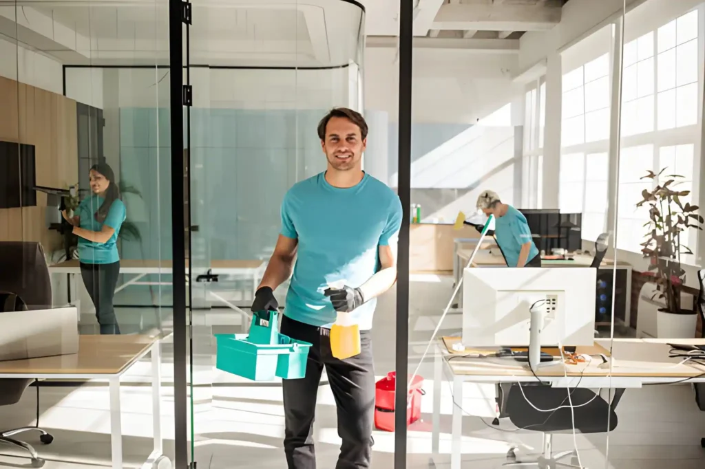 Office cleaning service in Dubai keeping workstations and meeting rooms spotless