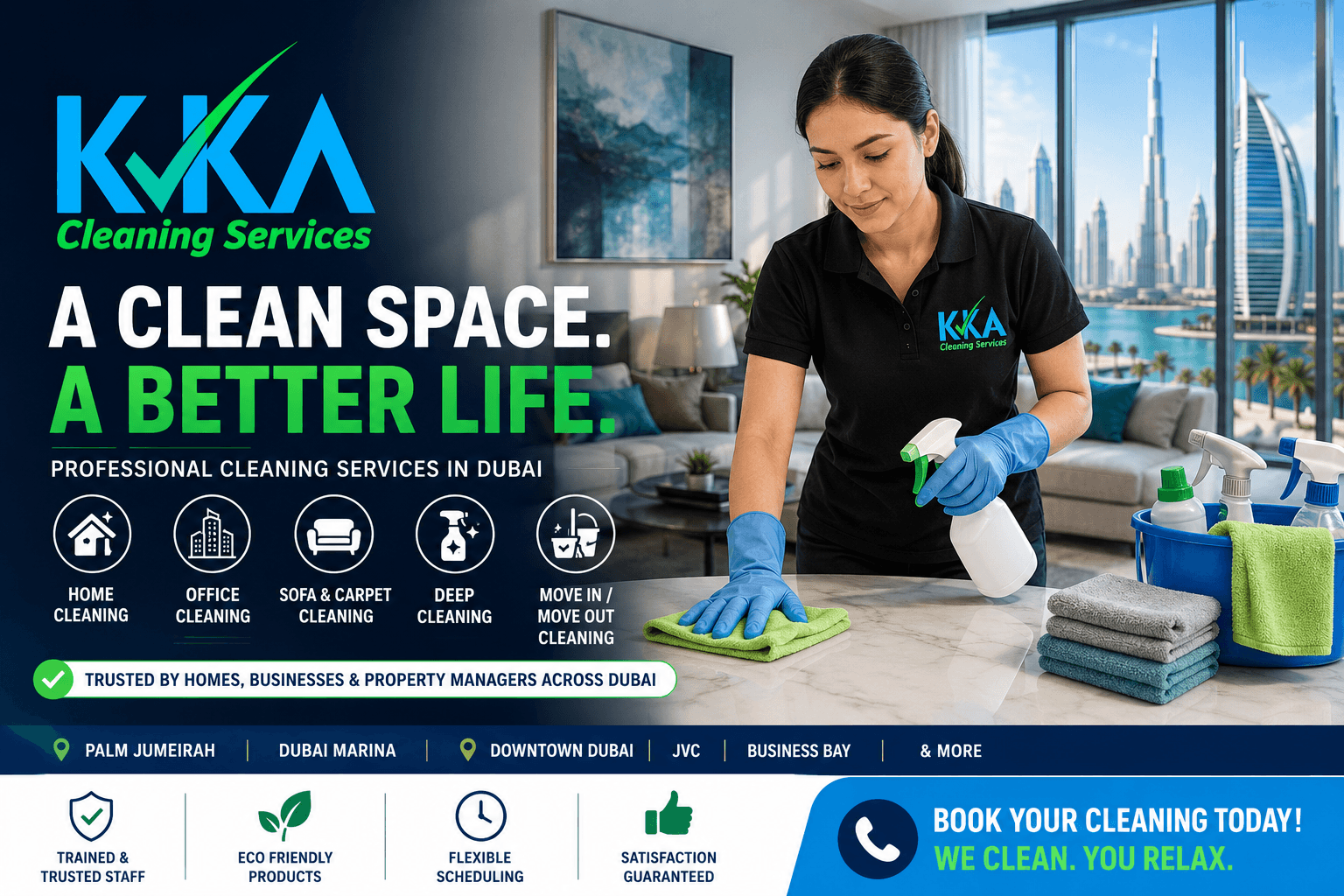 How to Create a Weekly Cleaning Schedule That Actually Works in Dubai